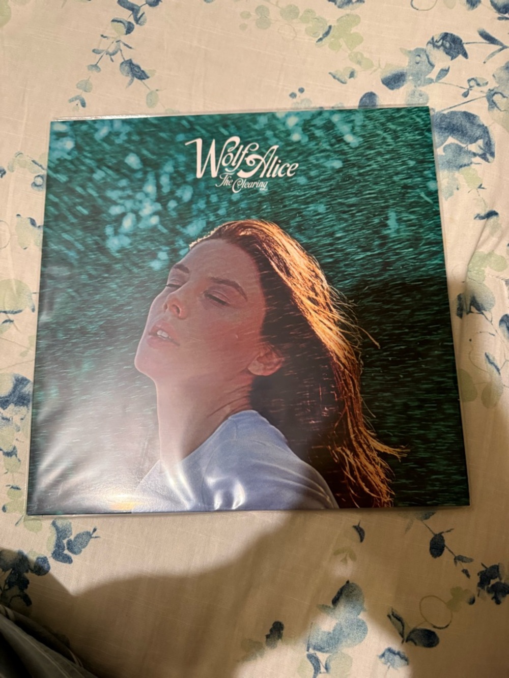 Wolf Alice x blood records flower filled vinyl the clearing
